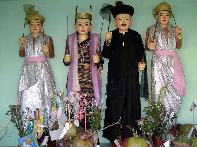 Nat-Figuren in Taunggyi.