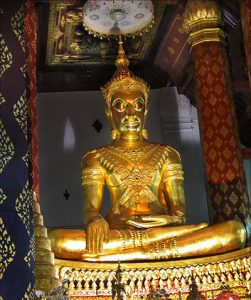 Buddha-Figur im Wat Phra Men